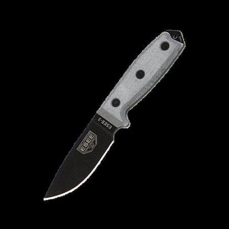 Esee Knives ESEE Knives PMDT 3P w Modified Pommel, Desert Tan Blades w Micarta Handles with OD Green Sheath ESEE-3PM-DT